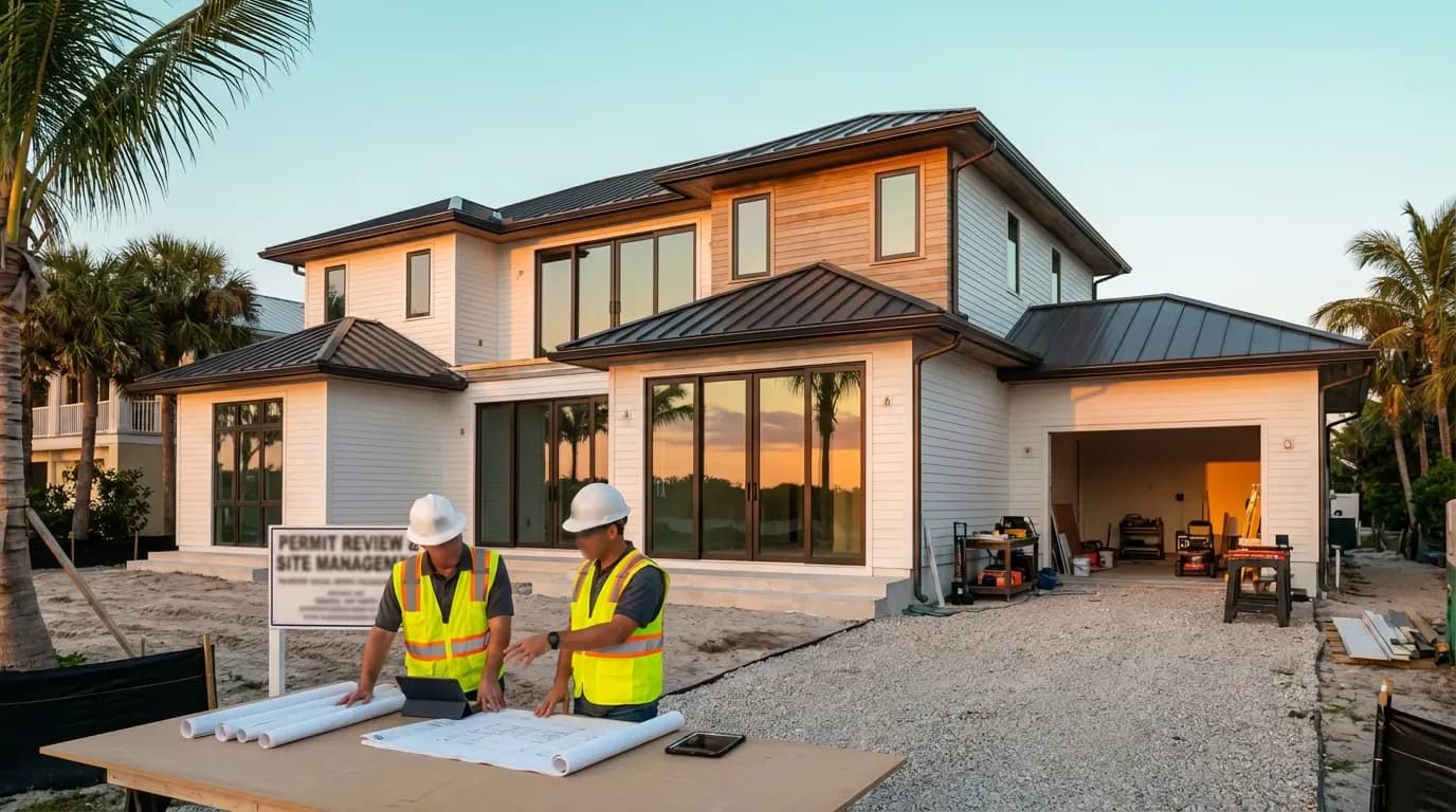 Permit Review & Site Management Permit Review & Site Management — Dellamano Construction, Fort Lauderdale, FL